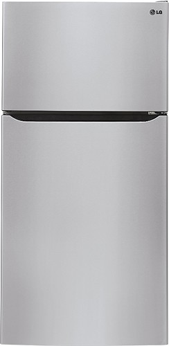 LG - 23.8 Cu. Ft. Top-freezer Refrigerator - Stainless-steel