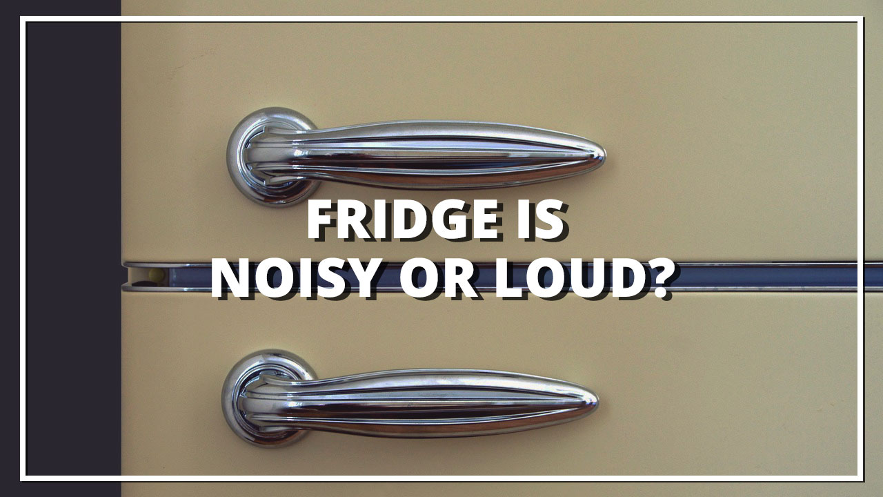 Fridge is Noisy or Loud