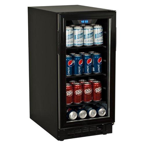Koldfront 80 Can Built-In Beverage Cooler - Black