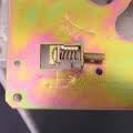 Close-up of an ice maker’s water fill adjustment screw